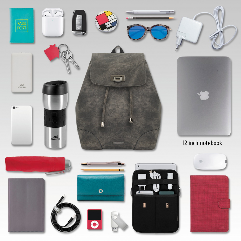 8912 grey Mobile devices backpack 10-12