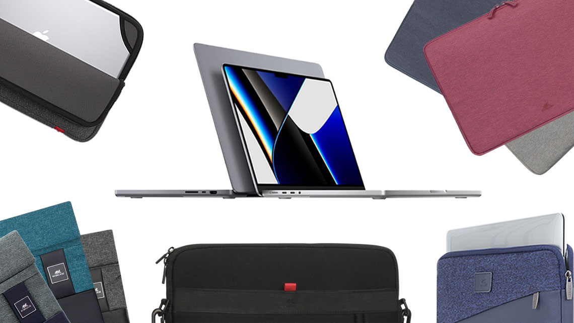 RIVACASE Sleeves for the new MacBook Pro 14 & MacBook Pro 16