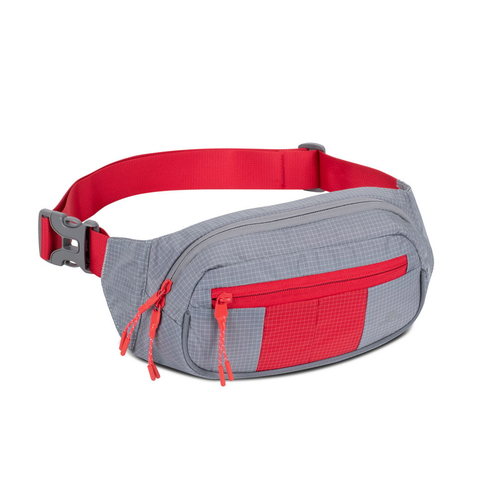 5215灰色/红色移动设备腰包