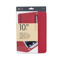 3217 red kick-stand tablet folio 10.1