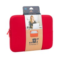5123红色手提电脑保护套，适用于Macbook 13
