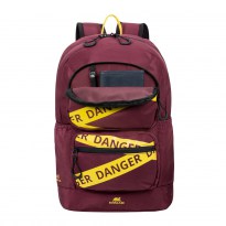 5421 burgundy red Urban backpack 14L