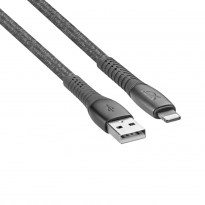 PS6101 GR12 кабель MFi Lightning, 1.2м серый