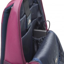 7767 claret violet/purple Laptop backpack 15.6