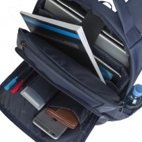 8262 blue Laptop backpack 15.6
